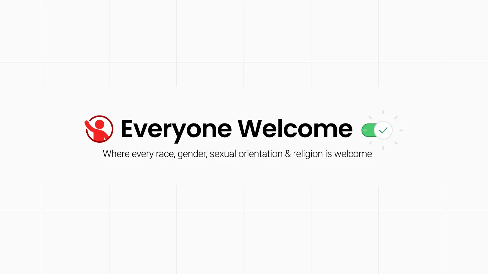 Everyone Welcome Key Visual